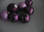 Kerstballen paars, Diversen, Kerst, Ophalen of Verzenden, Zo goed als nieuw