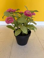 Kunst plantjes roze bloem, Ophalen of Verzenden, Zomer, Overige soorten, Volle zon