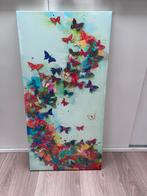 Canvas schilderij met vlinders, Ophalen