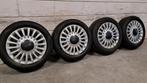 Lichtmetalen velgen Fiat 500 Panda 185/55/15 goed profiel!, Auto-onderdelen, Banden en Velgen, Gebruikt, 15 inch, Banden en Velgen