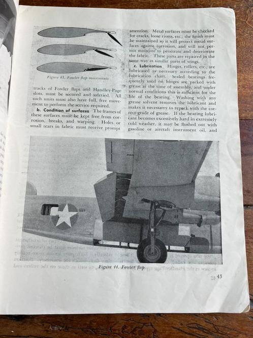 WO2 Amerikaans vliegtuig frame vleugel stoel riem USAAF 1943, Verzamelen, Militaria | Tweede Wereldoorlog, Luchtmacht, Boek of Tijdschrift