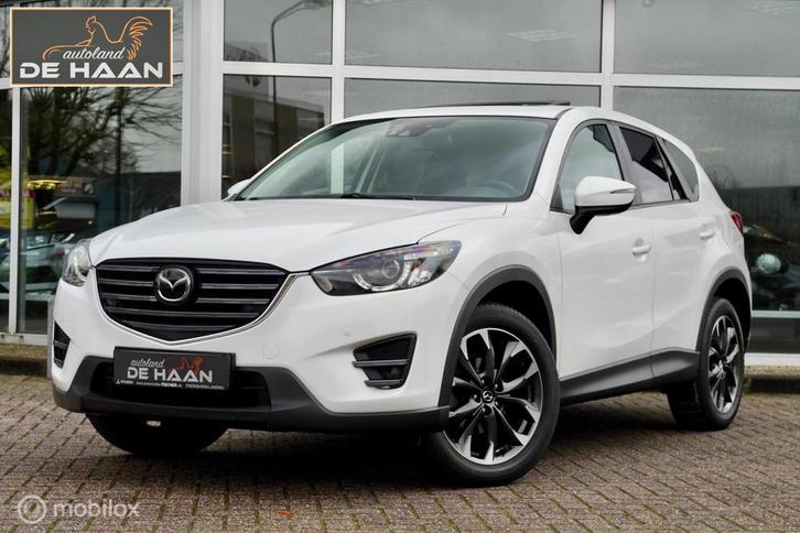 Mazda CX-5 2.5 SkyActiv-G 192 GT-M 4WD AUT NAVI LEDER CAMERA, Auto's, Mazda, Bedrijf, Te koop, CX-5, 4x4, ABS, Achteruitrijcamera