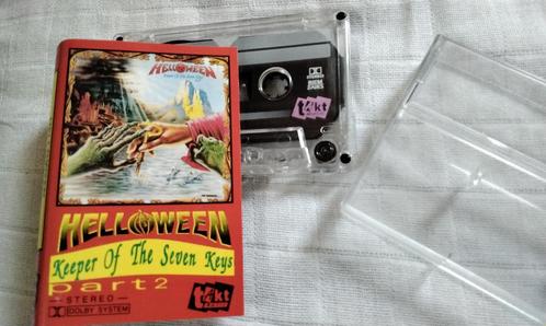 Helloween Keeper Of The Seven Keys Part 2 Cassette Poolse, Cd's en Dvd's, Cassettebandjes, Gebruikt, Origineel, Rock en Metal
