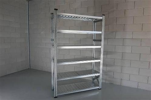 Laatste partij met metalsistem stellingen! Nog 3 meter, Huis en Inrichting, Kasten | Stellingkasten, Gebruikt, Ophalen