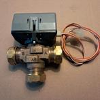 Honeywell driewegklep 28mm inclusief motor VC8010 24volt, Gebruikt, Minder dan 30 cm, Cv-ketel of Combi-ketel, Minder dan 60 cm