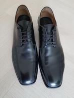 Greve Heren Schoenen Maat 45 Zwart Leer, Zwart, Ophalen of Verzenden, Veterschoenen, Gedragen