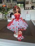 Barbie valentijn️met shelly, Verzamelen, Poppen, Ophalen of Verzenden, Zo goed als nieuw, Pop