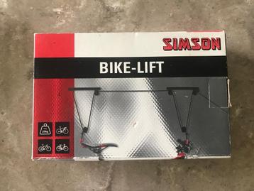 Simson bike lift ophangsysteem voor fiets beschikbaar voor biedingen