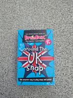 BrainBox Around the UK Snap Kaartspel, Een of twee spelers, Ophalen of Verzenden, Zo goed als nieuw, The Green Board Game Co