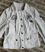 Wit Spijkerjasje Mc Gregor Maat S, Wit, Mc Gregor, Ophalen of Verzenden, Zo goed als nieuw