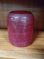 Murano vaas, Huis en Inrichting, Ophalen, Minder dan 50 cm, Rood, Glas