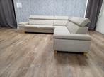 GRATIS BEZORGEN | ZEER MOOI BEIGE HOEKBANK, Info@banxtel.nl, Gebruikt, Verzenden, Hoekbank
