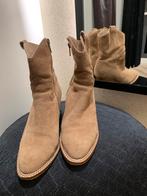 Mooie Enkellaarsjes maat 40 suede sacha, Bruin, Lage of Enkellaarzen, Ophalen of Verzenden, Gedragen