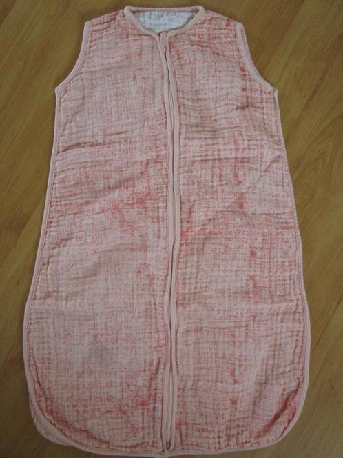 Meyco - roze zomer slaapzak 70cm, Kinderen en Baby's, Dekens, Slaapzakjes en Inbakerproducten, Zo goed als nieuw, Slaapzak, 70 tot 85 cm