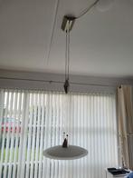 Halogeen lamp witglas salontafel, Ophalen, Gebruikt, Glas, Wit melk glas, tijdloos