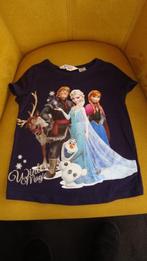 Mooi donkerblauw t shirt Winder Magic o.a. Elsa van Frozen, Meisje, H&M, Ophalen of Verzenden, Zo goed als nieuw