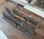 2x Overzijboorschaaf. Schaaf sponningschaaf, Antiek en Kunst, Antiek | Gereedschap en Instrumenten, Ophalen
