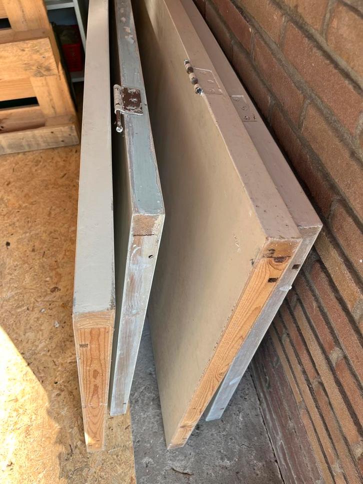 10 gebruikte stompe deuren, Doe-het-zelf en Verbouw, Deuren en Horren, Gebruikt, Binnendeur, 200 tot 215 cm, 80 tot 100 cm, Hout