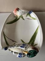 Barbotine serveerschaal eend, Antiek en Kunst, Ophalen of Verzenden