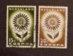 nederland nvph 827 - 828, Postzegels en Munten, Postzegels | Nederland, Verzenden, Na 1940, Gestempeld