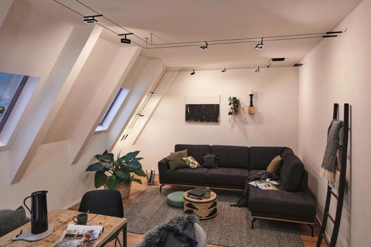 Paulmann CorDuo LED-kabelsysteem Basisset + garantie, Huis en Inrichting, Lampen | Spots, Nieuw, Metaal of Aluminium, Led, Ophalen of Verzenden