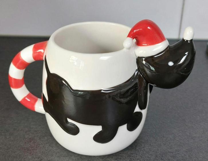 Hema Takkie Kerstbeker (500 ml), Diversen, Kerst, Zo goed als nieuw, Ophalen of Verzenden