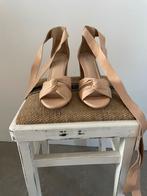 Leren sandaal met strikband, Nieuw, Roze, Sacha, Sandalen of Muiltjes