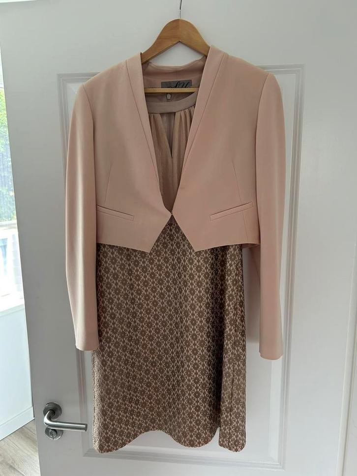 Prachtig jurkje en bijpassend jasje van Steps., Kleding | Dames, Gelegenheidskleding, Zo goed als nieuw, Maat 38/40 (M), Roze