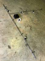 Plafondlamp met spotjes., Huis en Inrichting, Lampen | Hanglampen, Ophalen, Zo goed als nieuw, Metaal, Modern