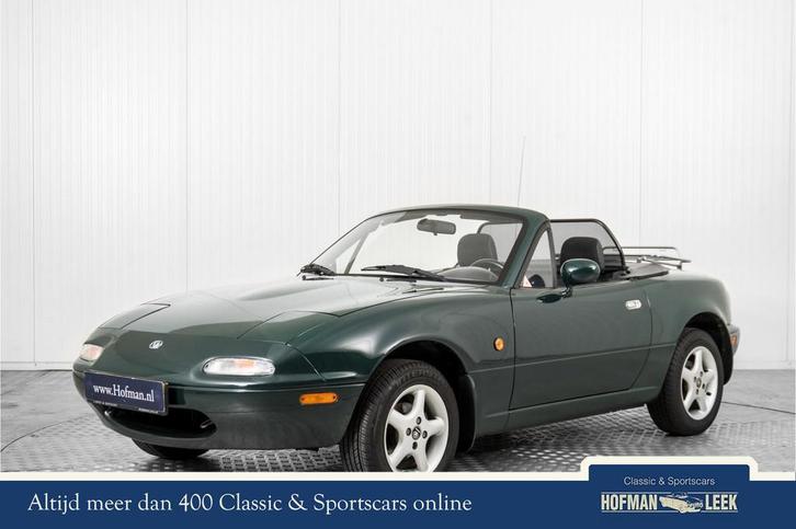 Mazda MX-5 1.6i origineel en roest vrij (bj 1997), Auto's, Mazda, Bedrijf, Te koop, MX-5, Alarm, Open dak, Startonderbreker, Benzine