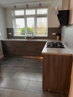 Keller Keuken te koop met composiet aanrechtblad 2015, Ophalen, Gebruikt, Overige kleuren, Hoekkeuken