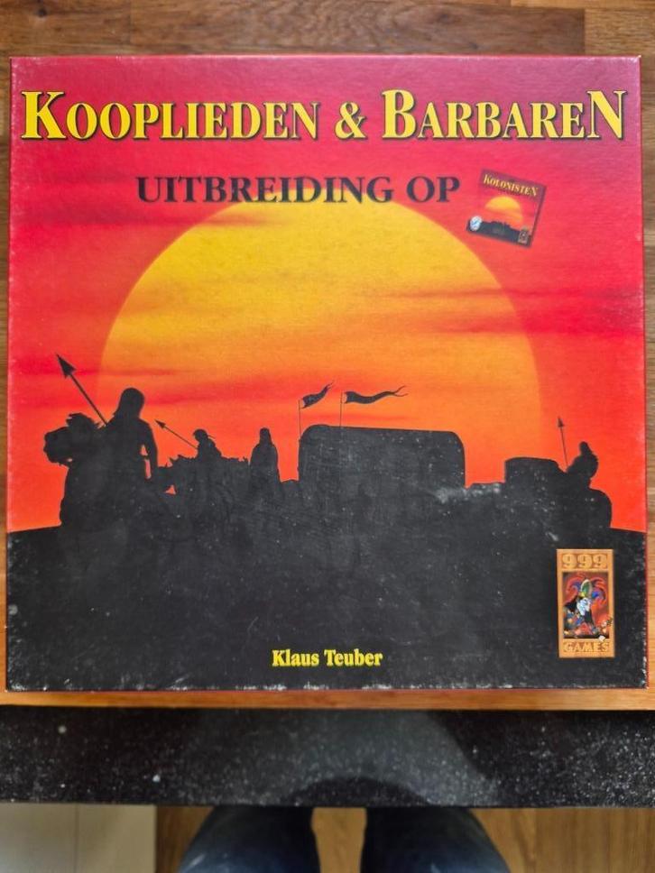 Catan: Uitbreiding Kooplieden & Barbaren Bordspel, Hobby en Vrije tijd, Gezelschapsspellen | Kaartspellen, Zo goed als nieuw, Ophalen