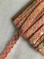 SIERBAND - 1.5 cm breed x 870 CM - ROZEKLEUR, Hobby en Vrije tijd, Naaien en Fournituren, Ophalen of Verzenden, Zo goed als nieuw