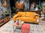 Nette mooie Bank Oker/geel, Huis en Inrichting, Ophalen, Zo goed als nieuw
