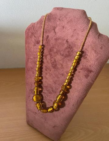 Vintage kralen ketting beschikbaar voor biedingen
