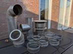 Te koop kachelpijp dubbel wandig, Huis en Inrichting, Kachels, Ophalen, Gebruikt