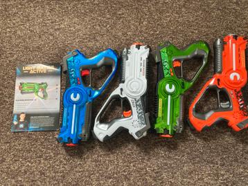 Light battle laserguns 4 stuks beschikbaar voor biedingen