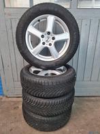 Volkswagen Sharan winterset 205 60 16, Ophalen, Gebruikt, 16 inch, Banden en Velgen