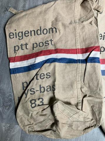 5x originele postzakken PTT beschikbaar voor biedingen