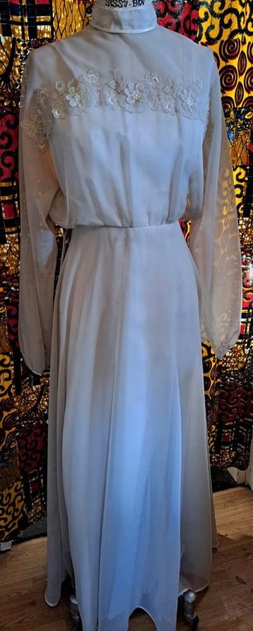 Vintage * Verkleed * Toneel * Carnavals Trouwjurk Maat S beschikbaar voor biedingen