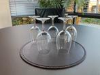 Kristallen bierglazen 5 stuks, Antiek en Kunst, Ophalen
