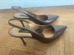 Dolce & Gabbana slingback pumps maat 38,5, Ophalen of Verzenden, Zo goed als nieuw, Zwart