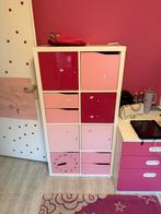 Ikea kallax kast inclusief inzetstukken! Nette staat, Ophalen, 100 tot 150 cm, 50 tot 100 cm, Zo goed als nieuw