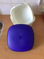Tupperware van Zeef en ronde schaal. Zie beschrijving, Huis en Inrichting, Keuken | Tupperware, Verzenden, Nieuw, Wit, Overige typen