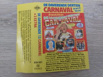 DE DAVERENDE 13 CARNAVAL + 3 EXTRA (CASSETTEBANDJE)