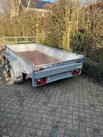 Aanhangwagen Hapert Dubbelasser, Ophalen, Gebruikt