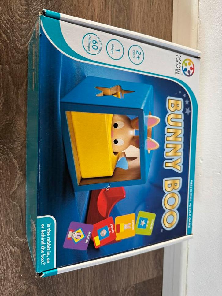 Bunny Boo - smart games. Vanaf 2 jr. Compleet!, Kinderen en Baby's, Speelgoed | Educatief en Creatief, Zo goed als nieuw, Ophalen of Verzenden
