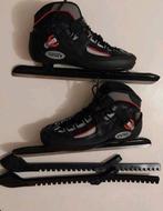 Viking 44 unlimited basic geslepen + beschermers, Sport en Fitness, Schaatsen, Ophalen of Verzenden, Zo goed als nieuw, Noren