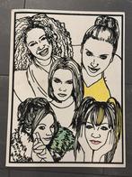 Spice Girls kleur-poster, Verzamelen, Ophalen of Verzenden, A1 t/m A3, Muziek, Rechthoekig Staand