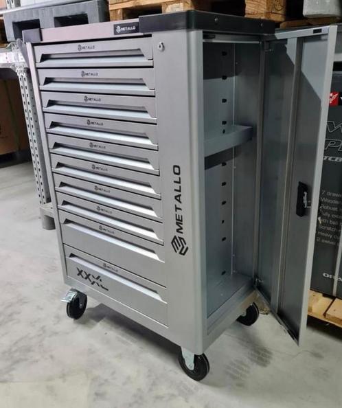 Metallo 10 lades gevuld gereedschapswagen Accu gereedschap, Doe-het-zelf en Verbouw, Gereedschap | Boormachines, Nieuw, Boormachine